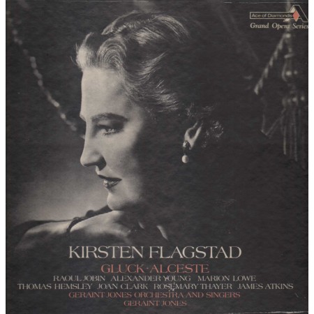 Gluck, Flagstad, Jones LP Vinile Alceste / Ace Of Diamonds – GOS5746 Nuovo