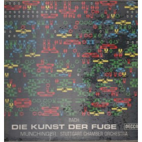 Bach, Munchinger LP Vinile Die Kunst Der Fuge / Decca ‎– SET3034 Sigillato