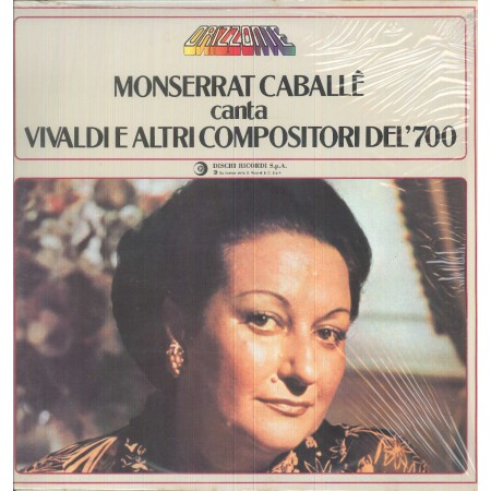Montserrat Caballe LP Vinile Canta Vivaldi E Altri Compositori Del'700 / OCL16215 Sigillato