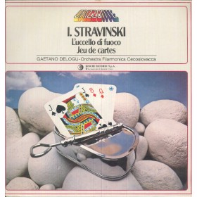 Stravinski, Delogu LP Vinile L'Uccello di Fuoco / Gioco di Carte / OCL16184 Sigillato