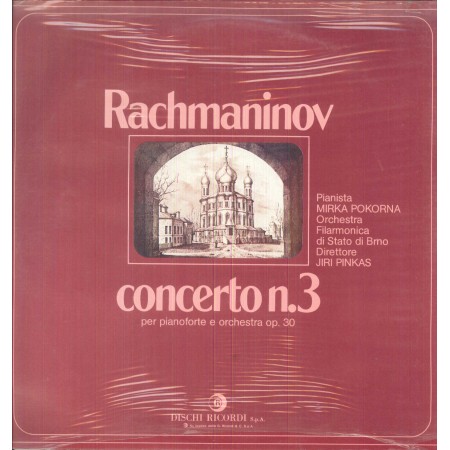 Rachmaninoff, Pokorna LP Vinile Concerto N. 3 Per Piano E Orch. Op. 30 / OCL16125