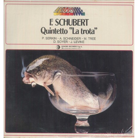 Schubert, Serkin, Schneider LP Vinile Quintetto La Trota / OCL16160 Sigillato