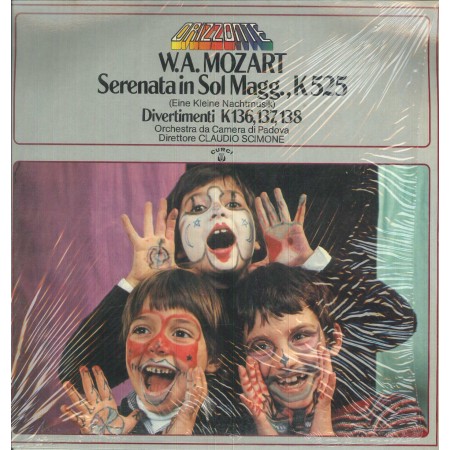 Mozart, Scimone LP Vinile Serenata In Sol Magg. K 525, Divertimenti K 136 / OCL16138