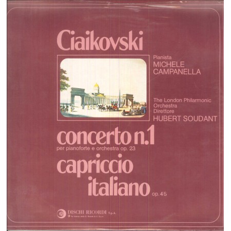 Ciaikovski, Campanella LP Vinile Concerto Per Piano E Orch., Capriccio Italiano Op. 45 / OCL16118