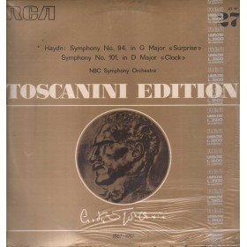 Haydn, Toscanini LP Vinile Symphony N. 94 Surprise, N. 101 The Clock / AT120 Sigillato