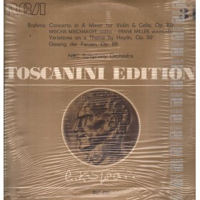 Brahms, Toscanini LP Vinile Concerto For Violin, Variations A Theme, Parzen / AT125