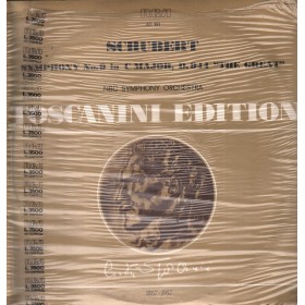 Schubert, Toscanini LP Vinile Symphony N.9 In C Major, D 944, The Great / RCA – AT 151