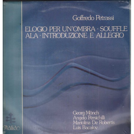 Petrassi LP Vinile Elogio Per Un'Ombra, Souffle, Ala, Introduzione E Allegro Sigillato
