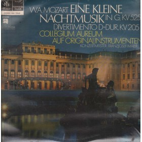 Mozart, Collegium Aureum LP Vinile Eine Kleine Nachtmusik / Divertimento / HMI73040 Sigillato