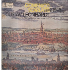 Gustav Leonhardt LP Vinile Scarlatti Sonaten Fur Cembalo / HMI73028 Sigillato