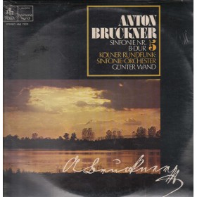 Bruckner, Wand LP Vinile Sinfonie Nr. 5 B-Dur / Harmonia Mundi – HMI73031 Sigillato