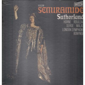 Rossini, Sutherland, Horne, Rouleau LP Vinile Semiramide / SET3179 Sigillato