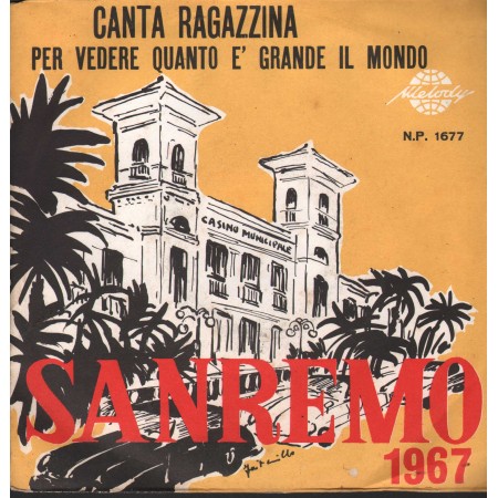 Jolanda, Antony Vinile 7" 45 giri Canta Ragazzina / Per Vedere Quanto E' Grande Il Mondo