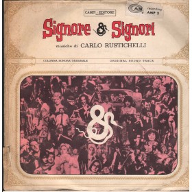 Carlo Rustichelli Vinile 7" 45 giri Signore & Signori / CAM – AMP2 Nuovo