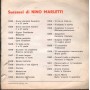 Nino Marletti Vinile 7" 45 giri Guappo Songh'Io / 'O Meglio Amico / RN1057 Nuovo