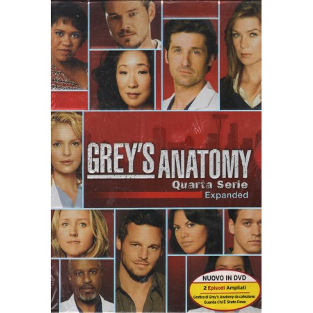 Grey's Anatomy - Stag. 4 DVD Various / 8717418179762 Sigillato