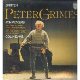 Britten, Vickers, Davis LP Vinile Peter Grimes / Philips – 6769014 Sigillato