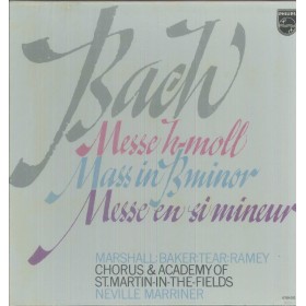 Bach, Marshall LP Vinile Messe H-Moll, Mass In B Minor, Messe En Si Mineur / 6769002
