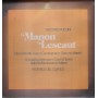 Puccini, Federico Del Cupolo LP Vinile Manon Lescaut / Cetra – LPO2053 Sigillato