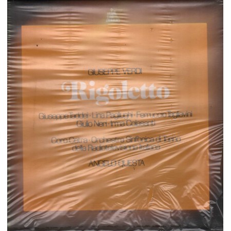 Verdi, Taddei, Angelo Questa LP Vinile Rigoletto / Cetra – LPO32026 Sigillato
