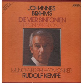 Brahms, Kempe LP Vinile Die Vier Sinfonien / Haydn Variationen / ACN40002 Nuovo
