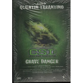 CSI Grave Danger DVD Quentin Tarantino / 8026120176595 Sigillato