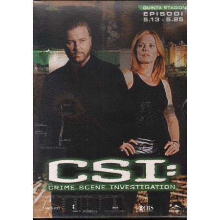 CSI. Crime Scene Investigation. Stag. 5. Vol. 2 DVD Duane Clark / 8026120182374 Sigillato
