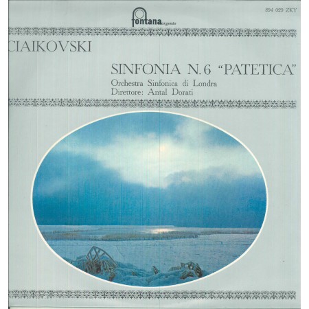 Ciaikovski, Dorati LP Vinile Sinfonia N. 6, Patetica / Fontana – 894029ZKY Nuovo