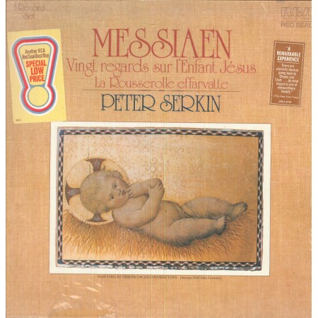Messiaen, Serkin ‎LP Vinile Vingt Regards Sur L'Enfant Jesus / CRL30759 Sigillato