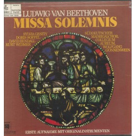 Beethoven, Collegium Aureum LP Vinile Missa Solemnis / Italia – HMI73008 Nuovo