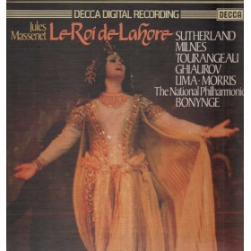 Massenet, Bonynge ‎LP Vinile Le Roi De Lahore / Decca ‎– D210D3 Nuovo