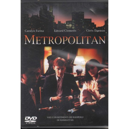 Metropolitan DVD Whit Stillman / 8032758990298 Nuovo