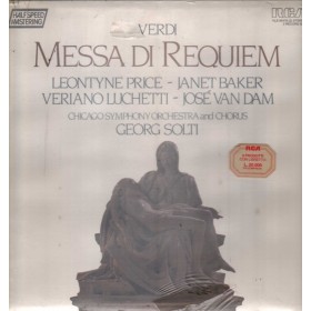 Verdi, Price, Baker LP Vinile Messa Di Requiem / RCA – VLS45479 Sigillato