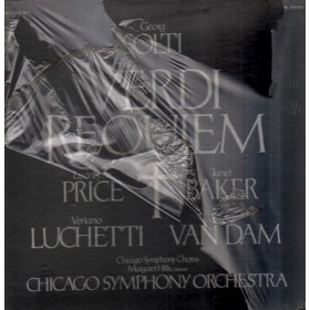 Verdi, Solti, Price, Baker LP Vinile Requiem / RCA Red Seal ‎– RL02476 Sigillato