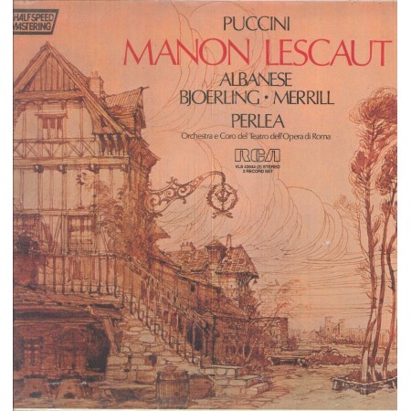 Puccini, Albanese, Merrill LP Vinile Manon Lescaut / RCA Victrola – VLS43544 Sigillato