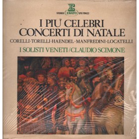 I Solisti Veneti, Scimone LP Vinile I Più Celebri Concerti Di Natale / STU70622 Sigillato