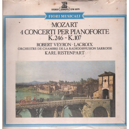 Mozart, Lacroix ‎LP Vinile 4 Concerti Per Pianoforte K.246 - K.107 / EFM8079 Sigillato
