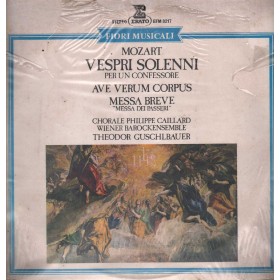 Mozart, Caillard, Guschlbauer LP Vinile Vespri Solenni / Erato – EFM8217 Sigillato
