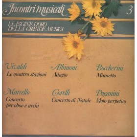 Various LP Vinile Incontri Musicali - Le Pagine D'Oro Della Musica - 3 / ‎K Tel – SKI7019