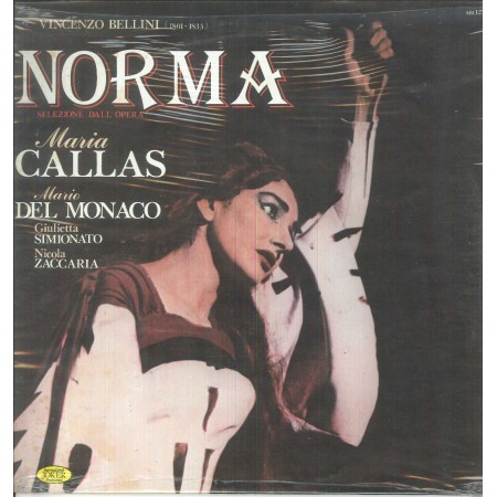Bellini, Callas, Del Monaco LP Vinile Norma / Joker – SM1275 Sigillato