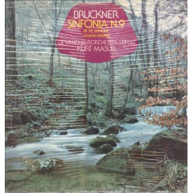 Bruckner, Leipzig, Masur LP Vinile Sinfonia N.9 In Re Minore / RL31349 Sigillato