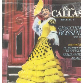 Maria Callas LP Vinile Recital 1 - Gioacchino Rossini / Joker – SM1278 Sigillato
