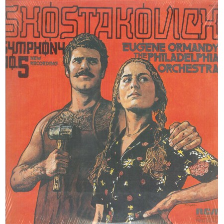 Shostakovich, Ormandy LP Vinile Symphony No. 5 / RCA ‎– ARL11149 Sigillato