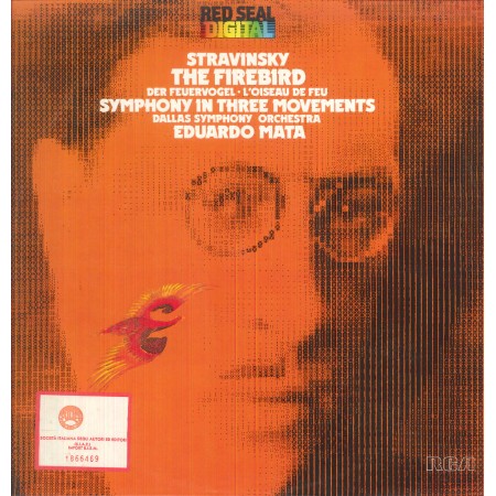 Stravinsky, Mata LP Vinile The Firebird, Symphony In Three Movements / RL13459 Nuovo