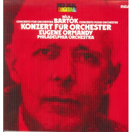 Bartok, Ormandy LP Vinile Konzert Fur Orchester / RCA – RL13421 Nuovo