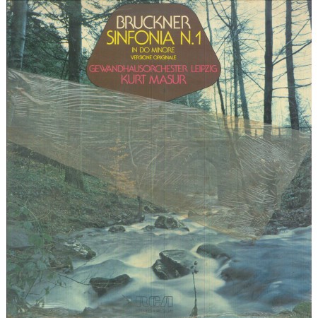 Bruckner, Leipzig, Masur LP Vinile Sinfonia N. 1 In Do Minore / RCA – RL31341 Sigillato