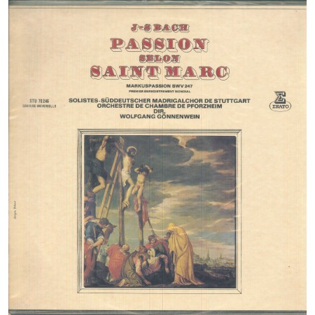 Bach, Gonnenwein LP Vinile Passion Selon Saint Marc / STU70246 Sigillato