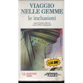 Viaggio Nelle Gemme Le Inclusioni VHS‎ Teodoro Mercuri / 8009068110197 Sigillato