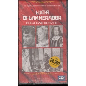 Lucia Di Lammermoor VHS‎ Gaetano Donizetti / 8012812840424 Sigillato