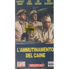 L'Ammutinamento Del Caine VHS Edward Dmytryk / 8013123706652 Sigillato